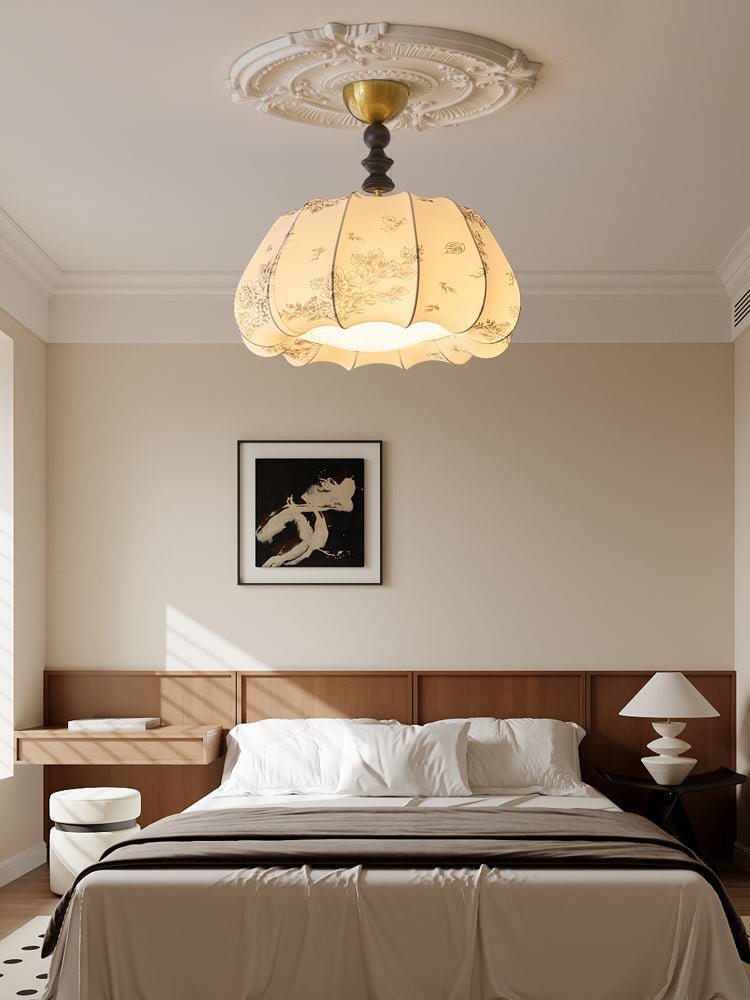 Narenina Fabric Ceiling Light-Moonnatur