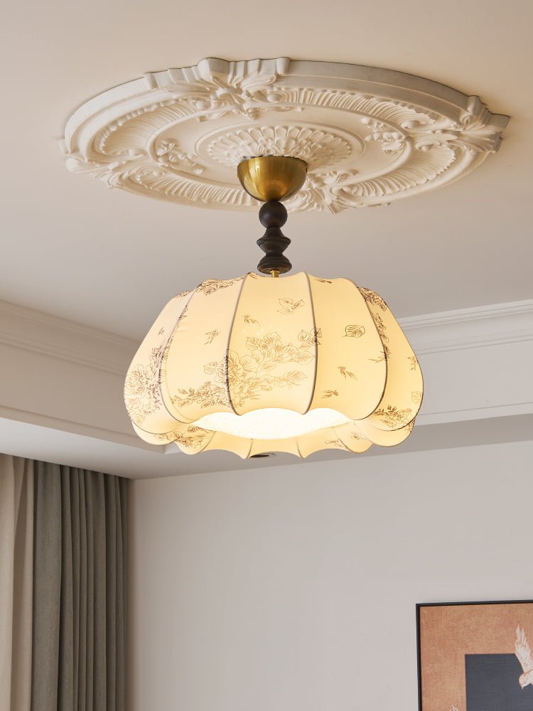 Narenina Fabric Ceiling Light-Moonnatur