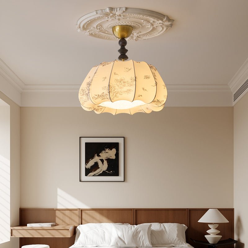 Narenina Fabric Ceiling Light-Moonnatur