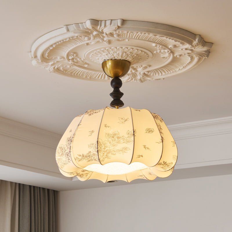 Narenina Fabric Ceiling Light-Moonnatur