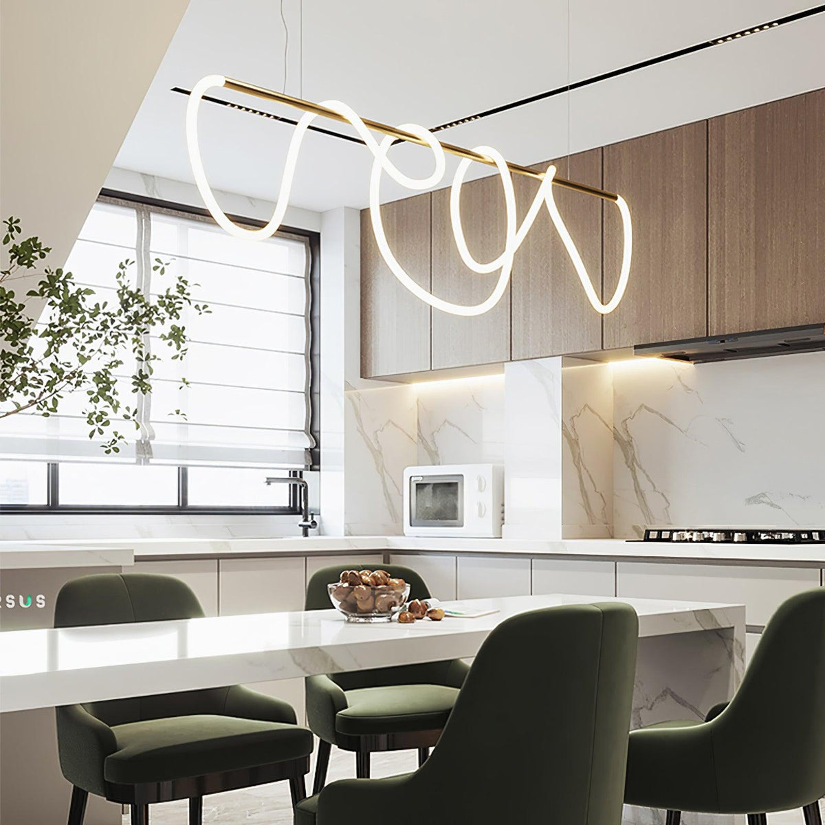 Curavelle Silicone Chandelier-Moonnatur