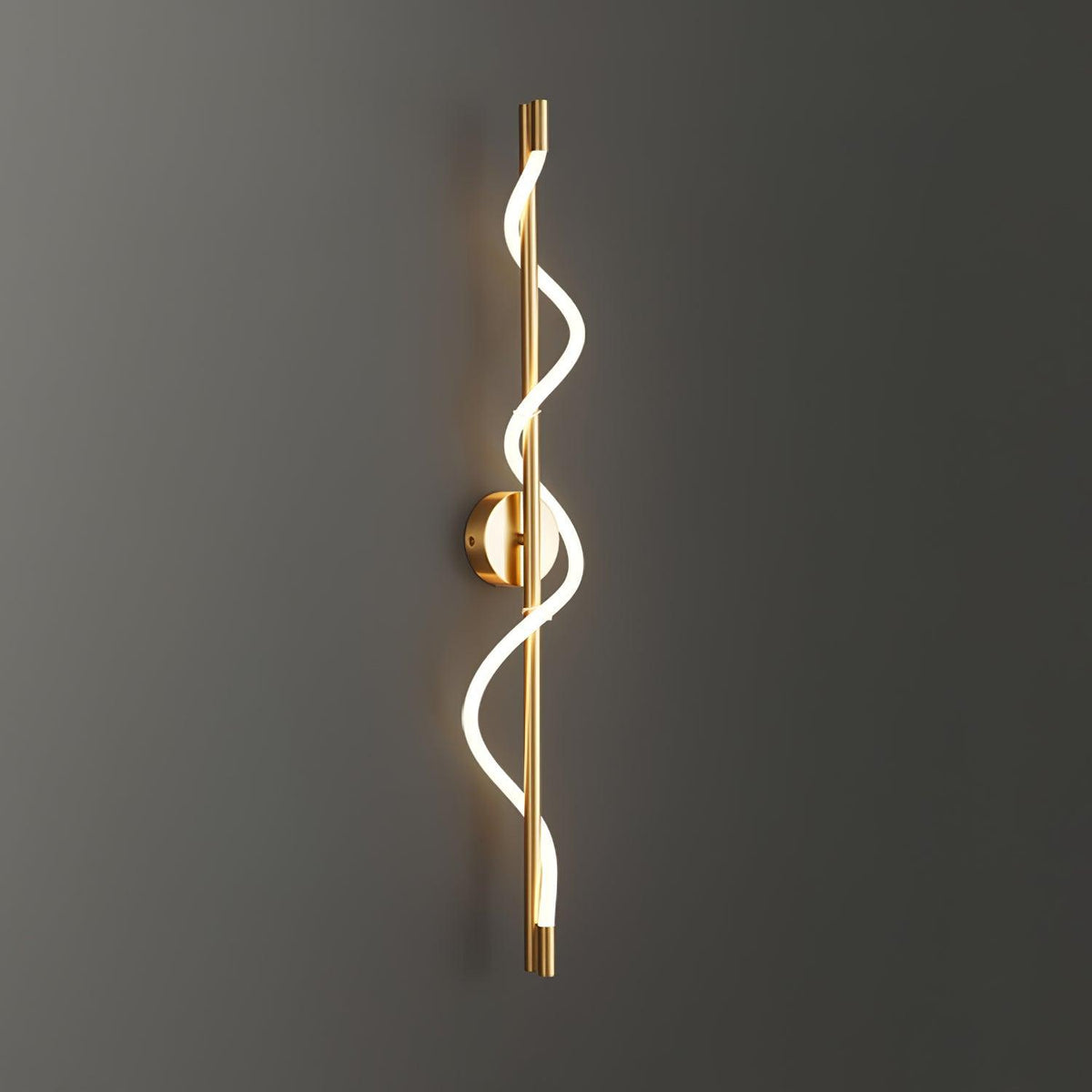 Esmora Brass Wall Light-Moonnatur