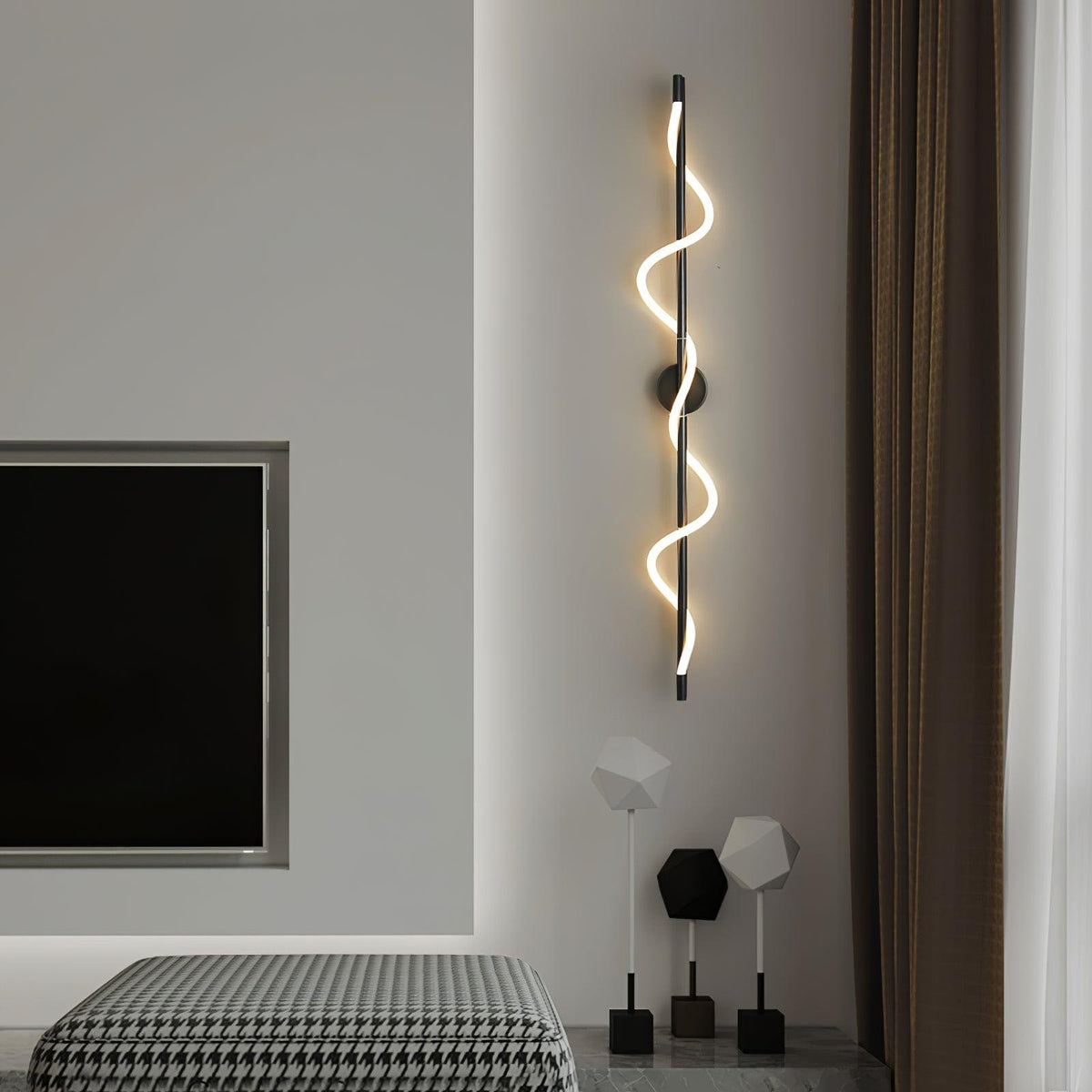 Esmora Brass Wall Light-Moonnatur