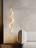 Esmora Brass Wall Light-Moonnatur
