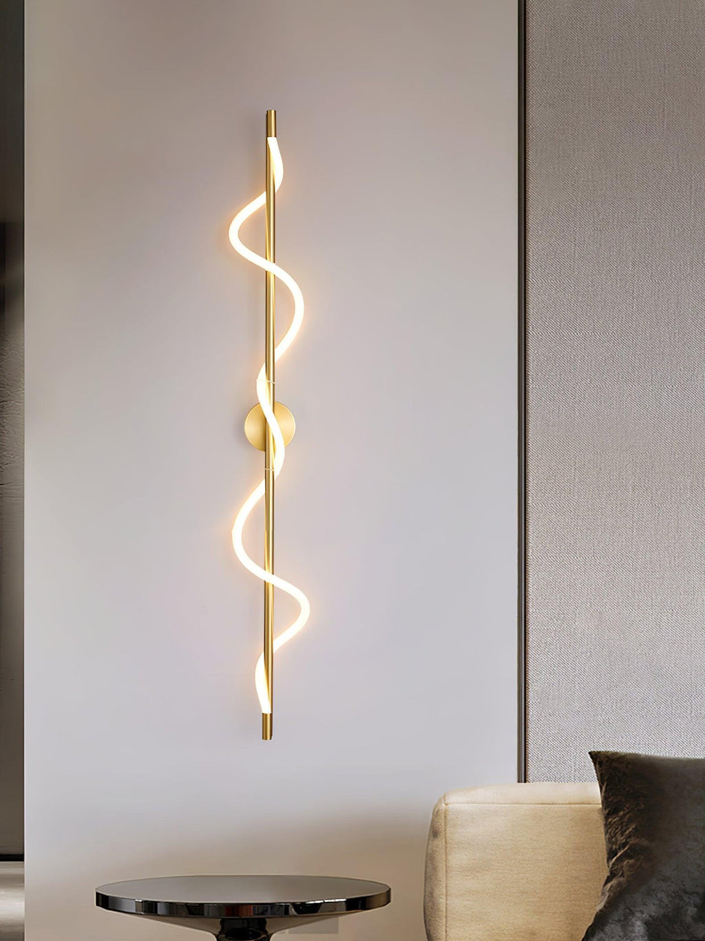 Esmora Brass Wall Light-Moonnatur