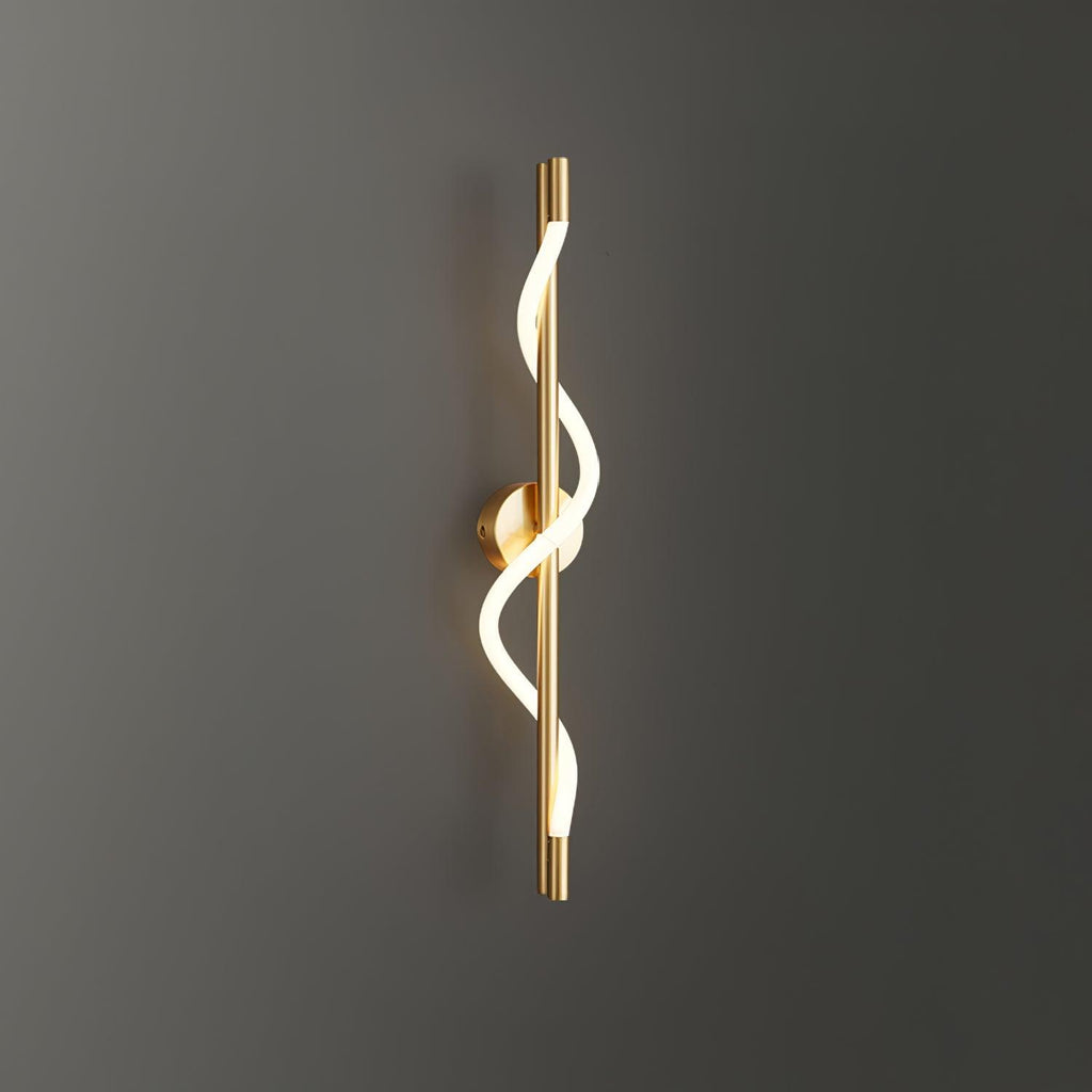 Esmora Brass Wall Light-Moonnatur
