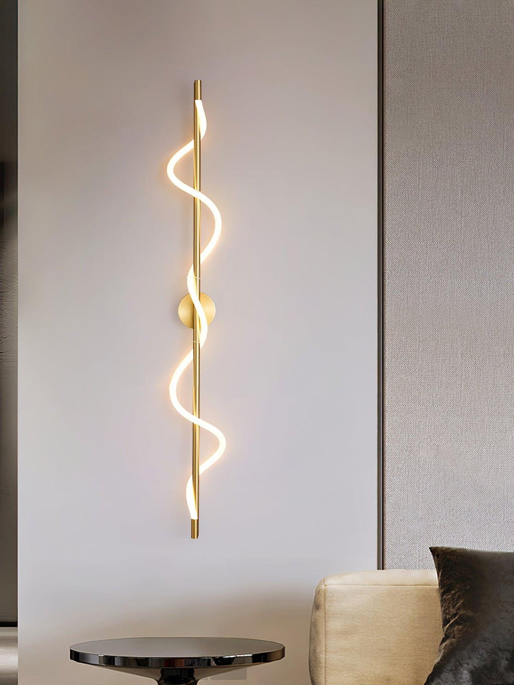 Esmora Brass Wall Light-Moonnatur