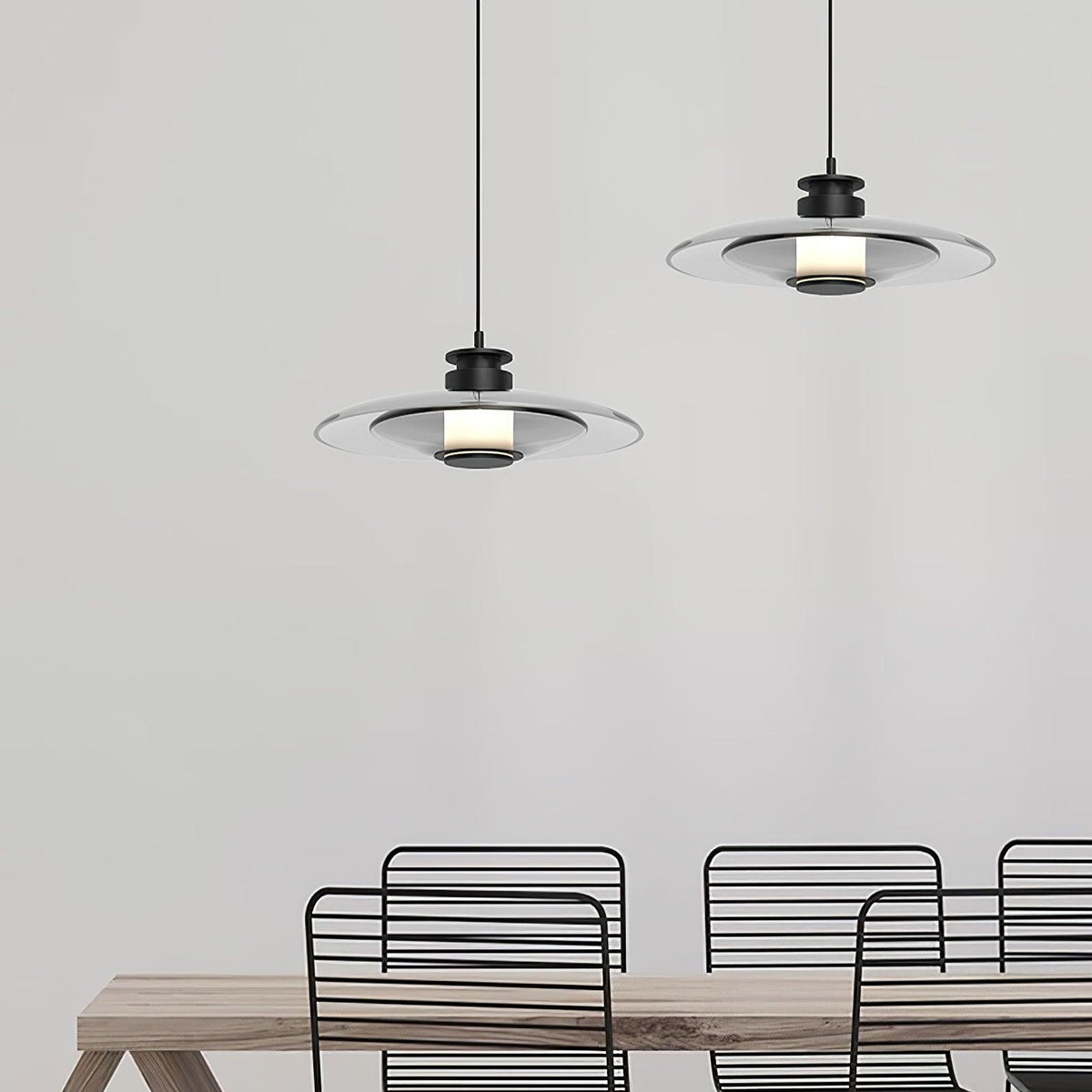 Gavessa Glass Pendant Light-Moonnatur