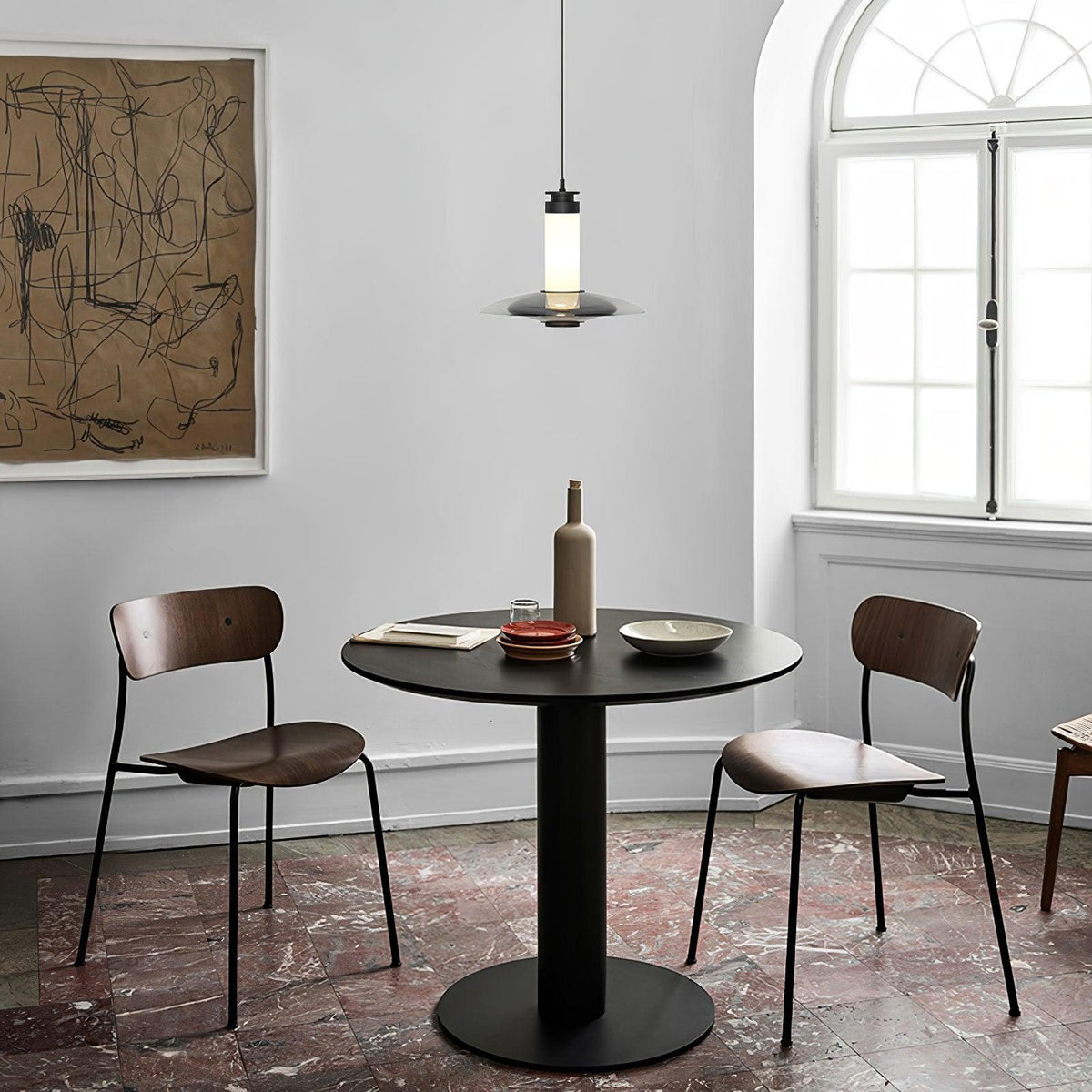 Gavessa Glass Pendant Light-Moonnatur