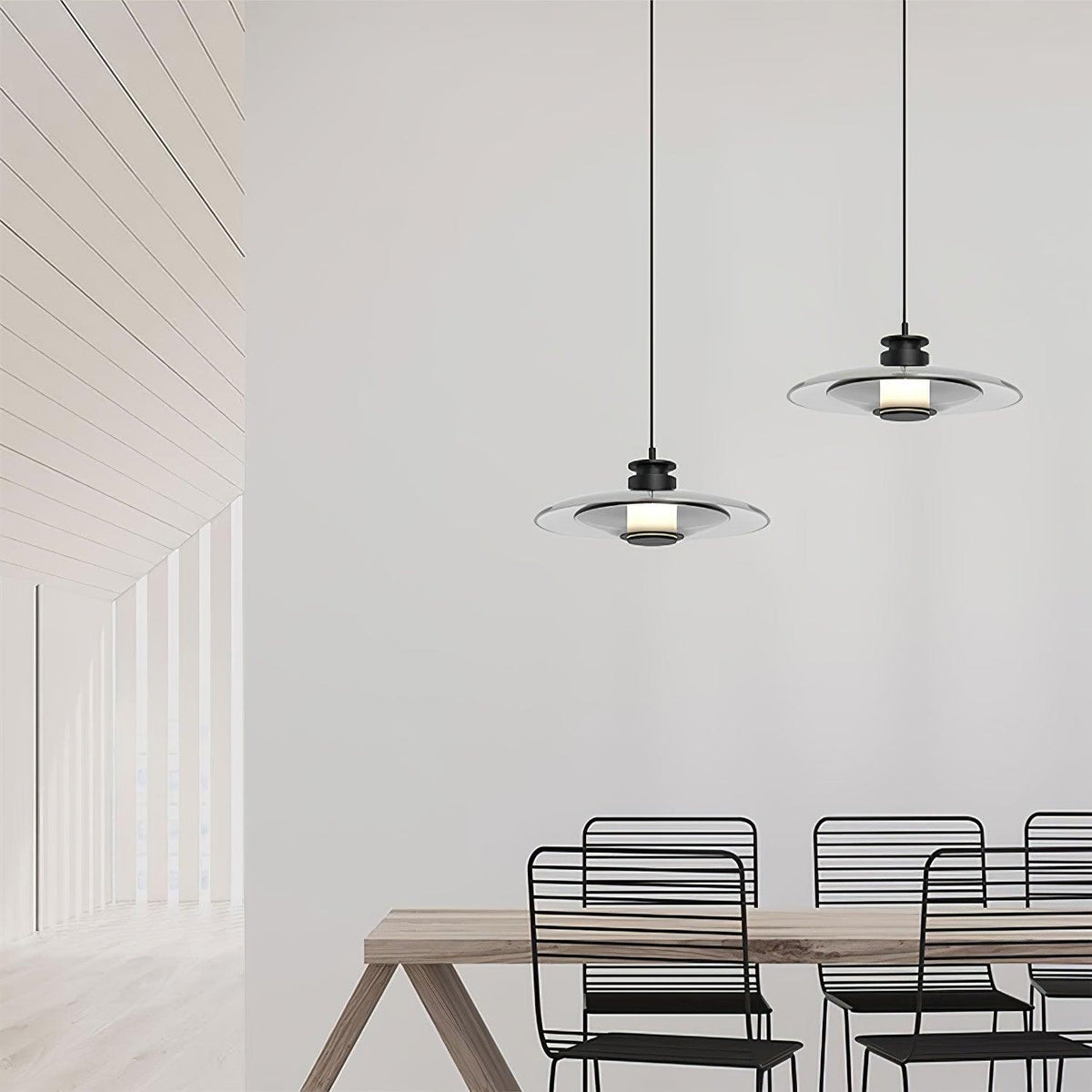 Gavessa Glass Pendant Light-Moonnatur
