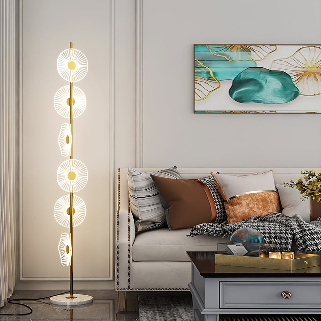 Cavenaelle Acrylic Floor Lamp-Moonnatur