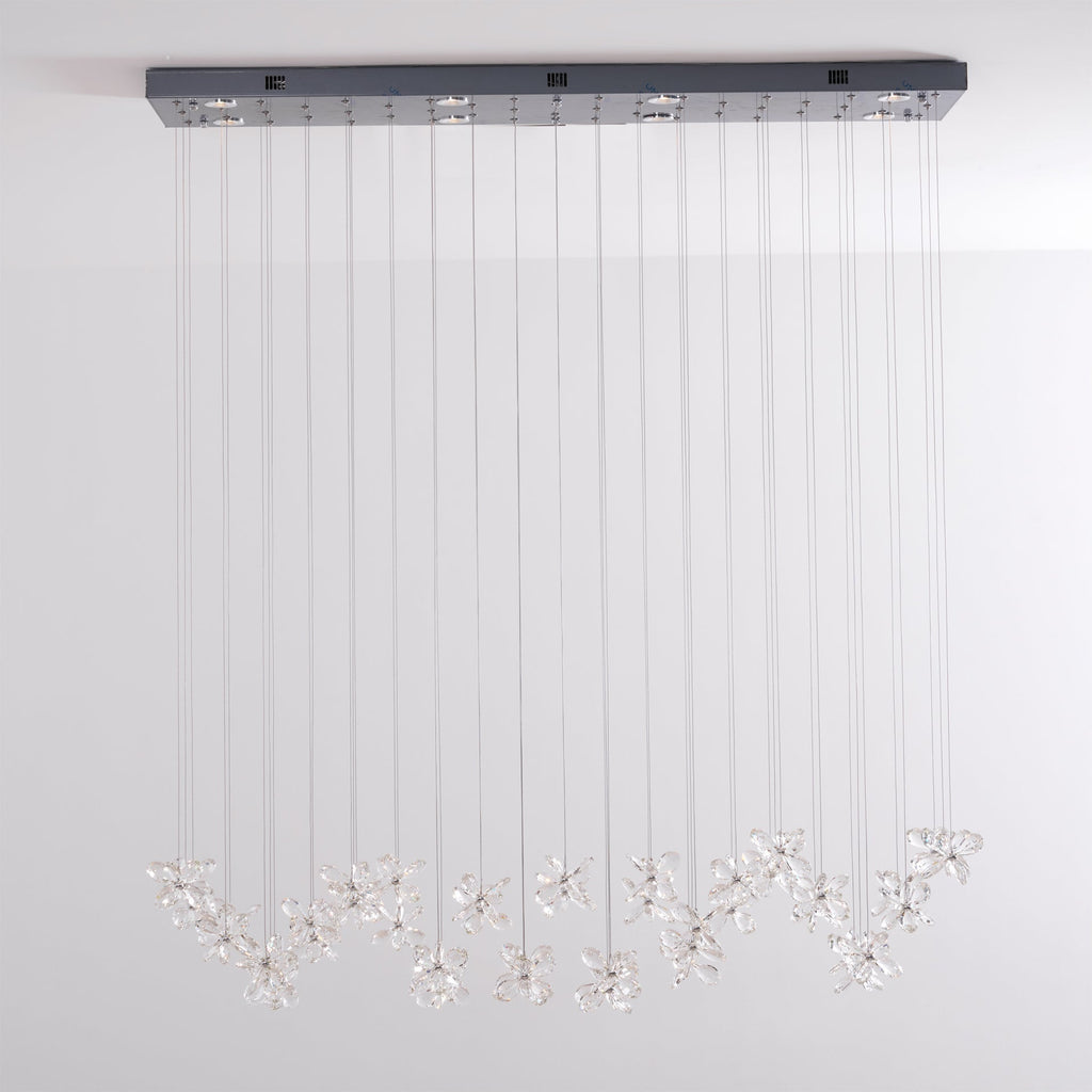 Qamora Crystal Chandelier-Moonnatur