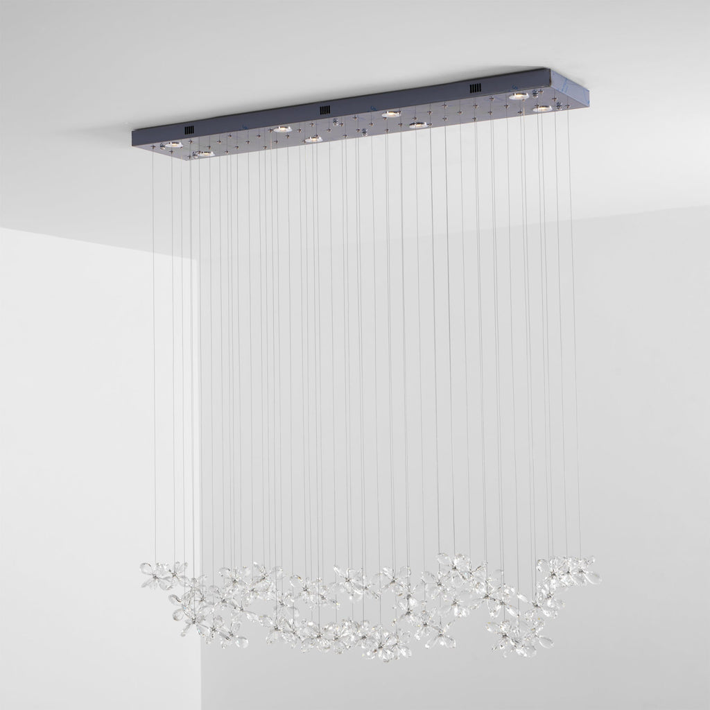 Qamora Crystal Chandelier-Moonnatur