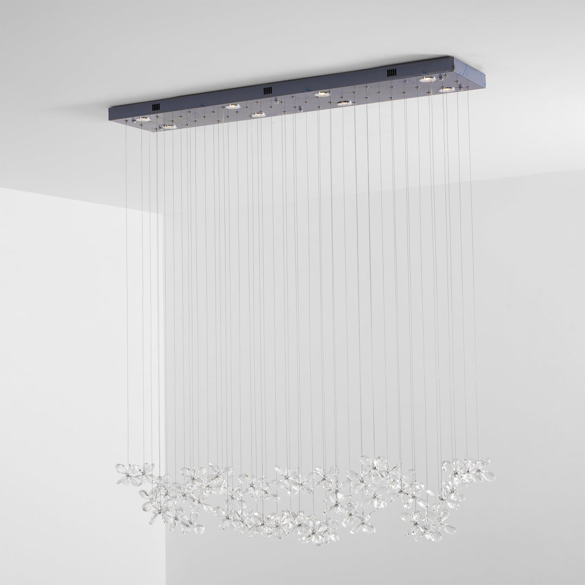 Qamora Crystal Chandelier-Moonnatur
