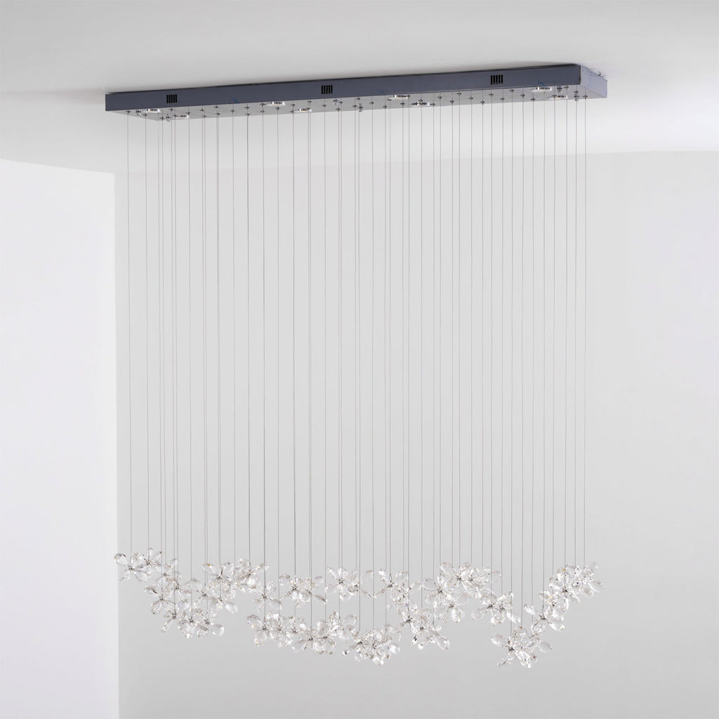 Qamora Crystal Chandelier-Moonnatur