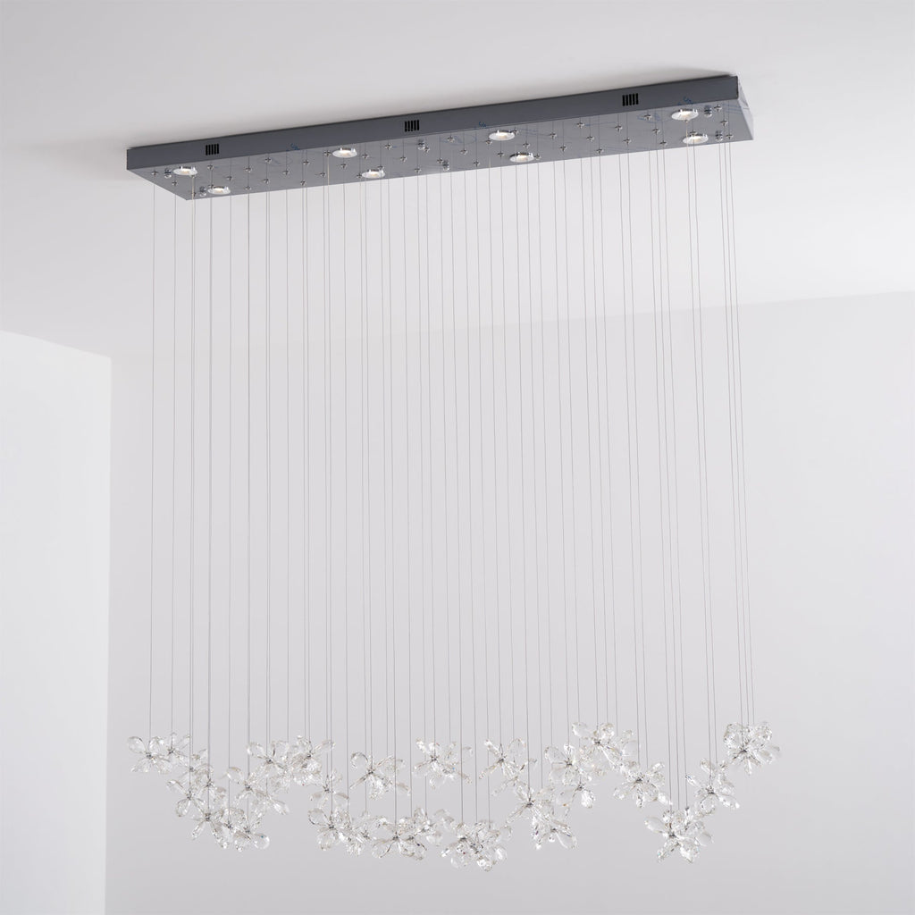 Qamora Crystal Chandelier-Moonnatur