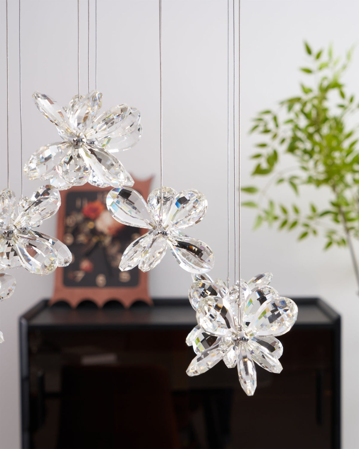 Qamora Crystal Chandelier-Moonnatur