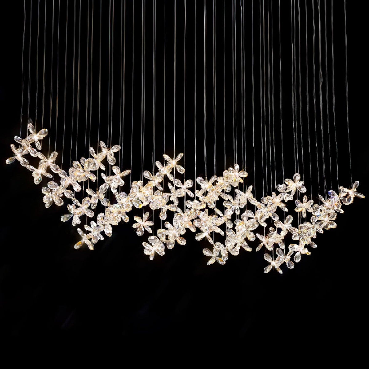 Qamora Crystal Chandelier-Moonnatur
