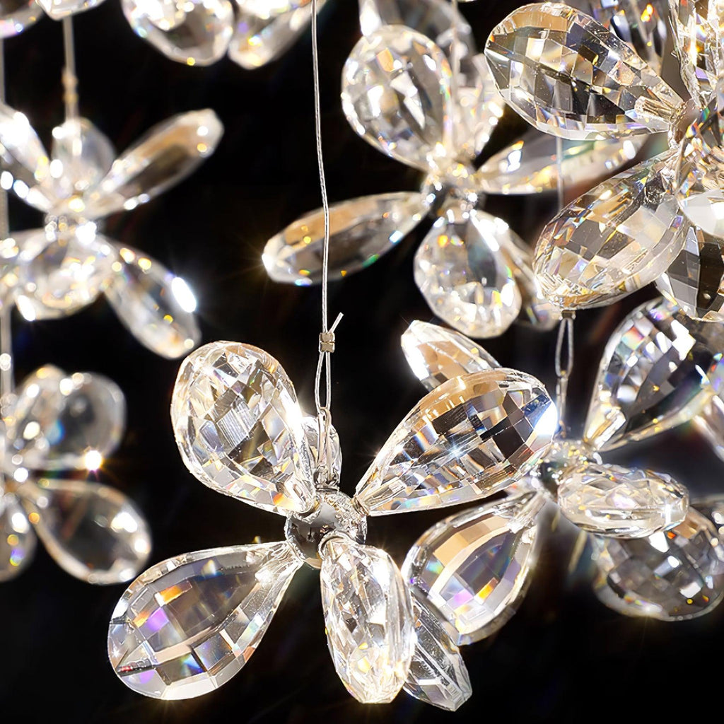 Qamora Crystal Chandelier-Moonnatur