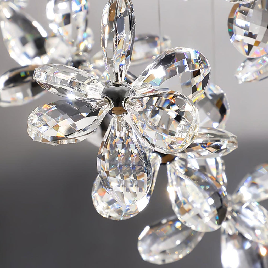 Qamora Crystal Chandelier-Moonnatur