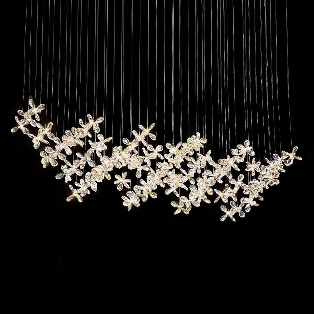 Qamora Crystal Chandelier-Moonnatur