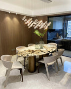 Qamora Crystal Chandelier-Moonnatur