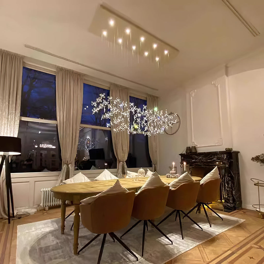 Qamora Crystal Chandelier-Moonnatur