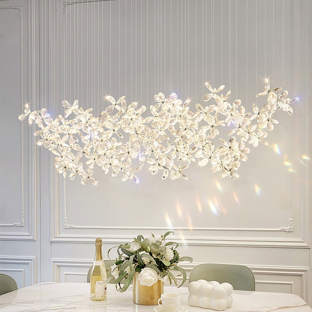 Qamora Crystal Chandelier-Moonnatur