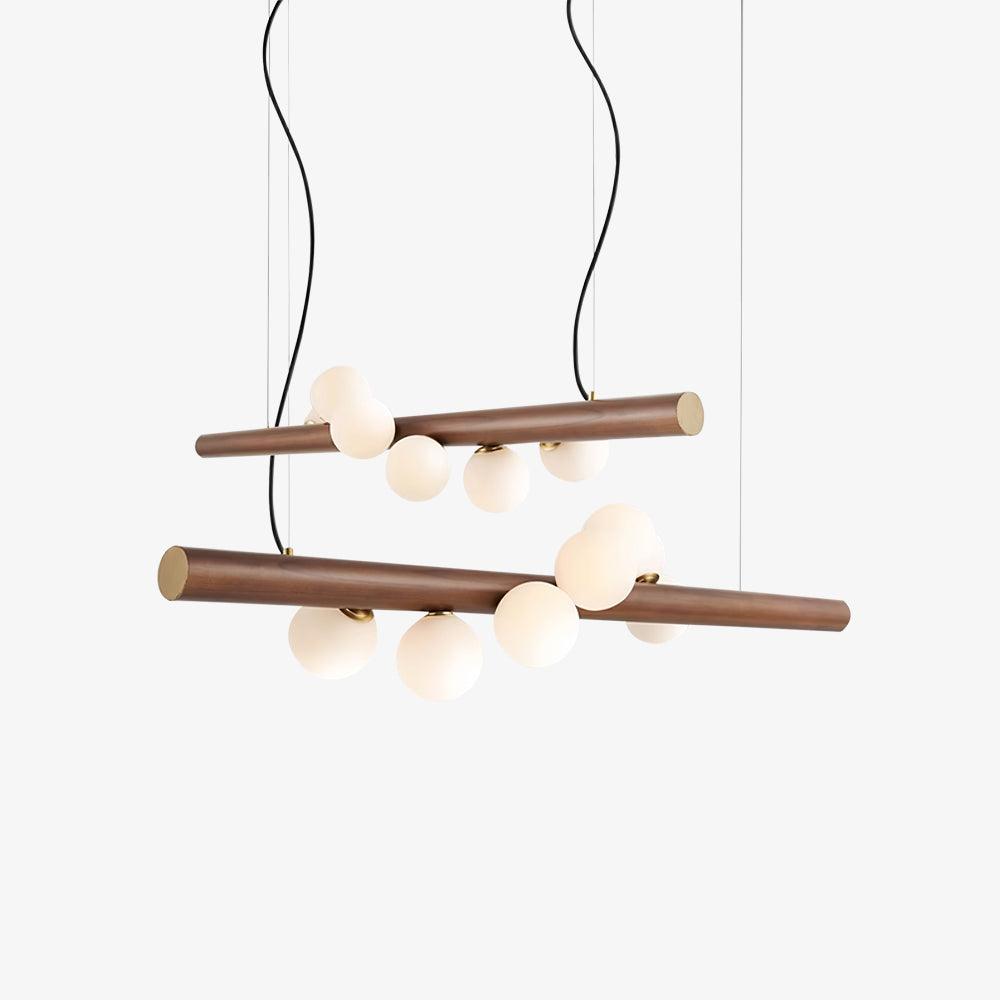 Kavora Wood Pendant Light-Moonnatur