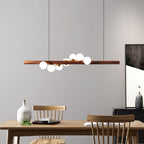 Kavora Wood Pendant Light-Moonnatur