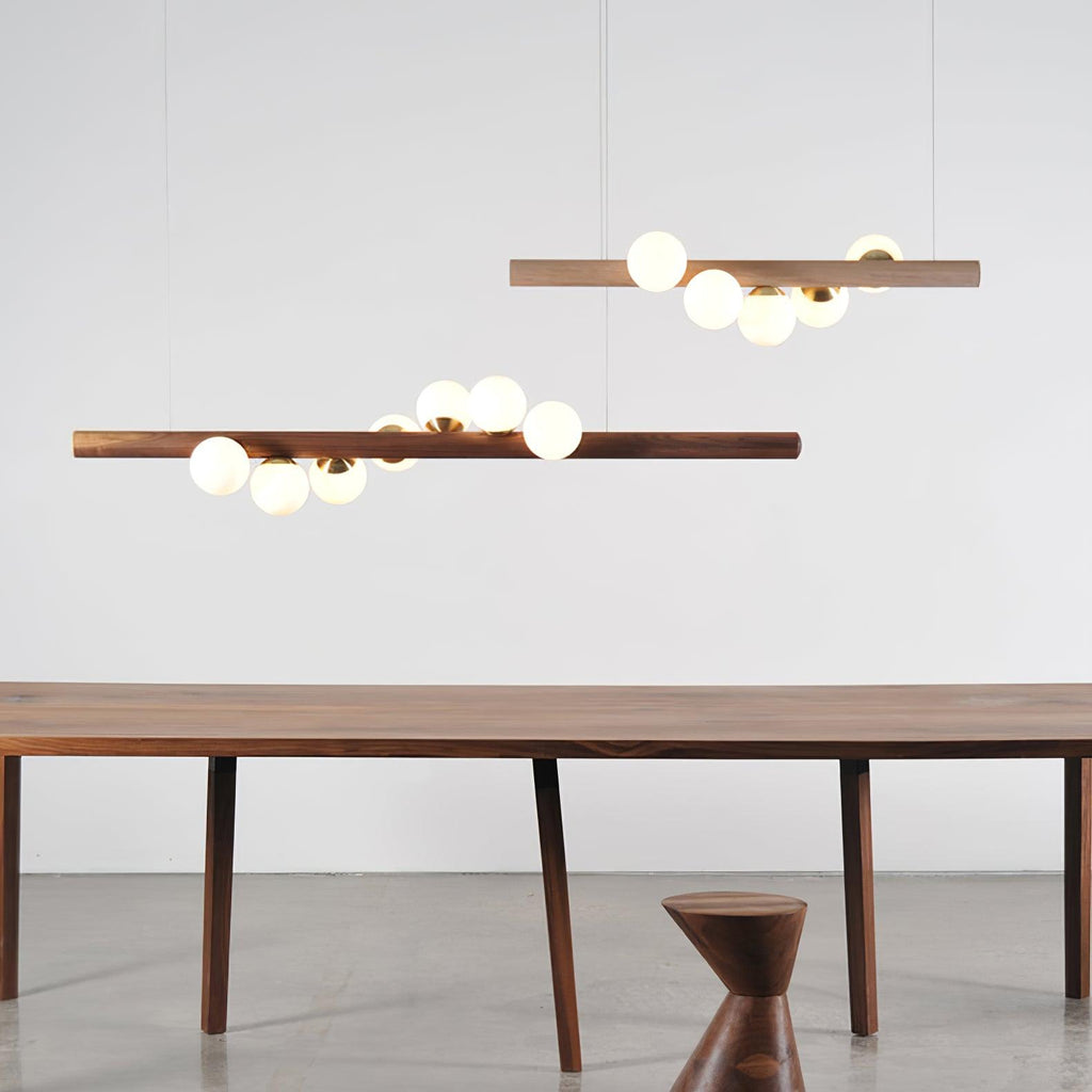 Kavora Wood Pendant Light-Moonnatur
