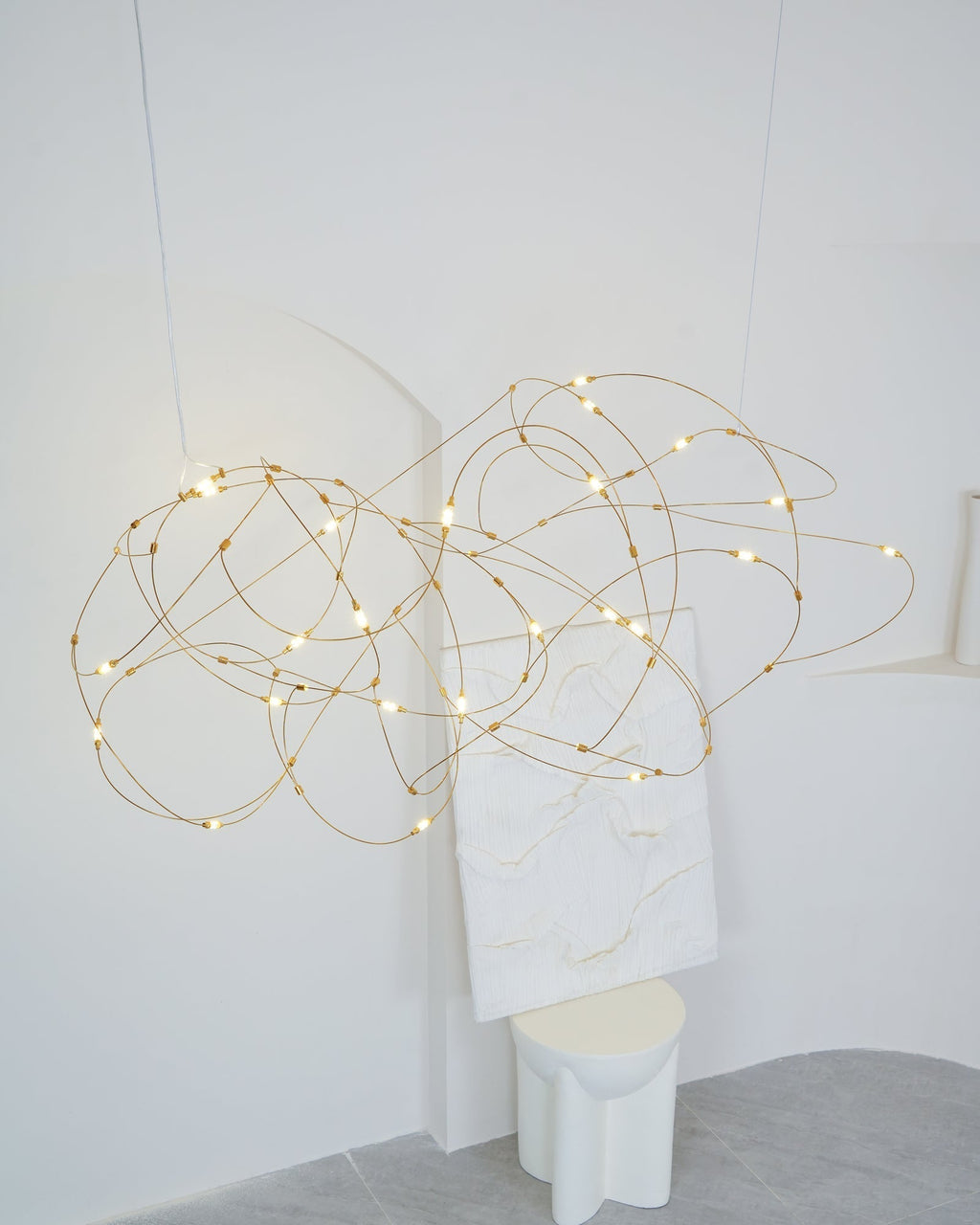 Loweniel Polycarbonate Pendant Light-Moonnatur