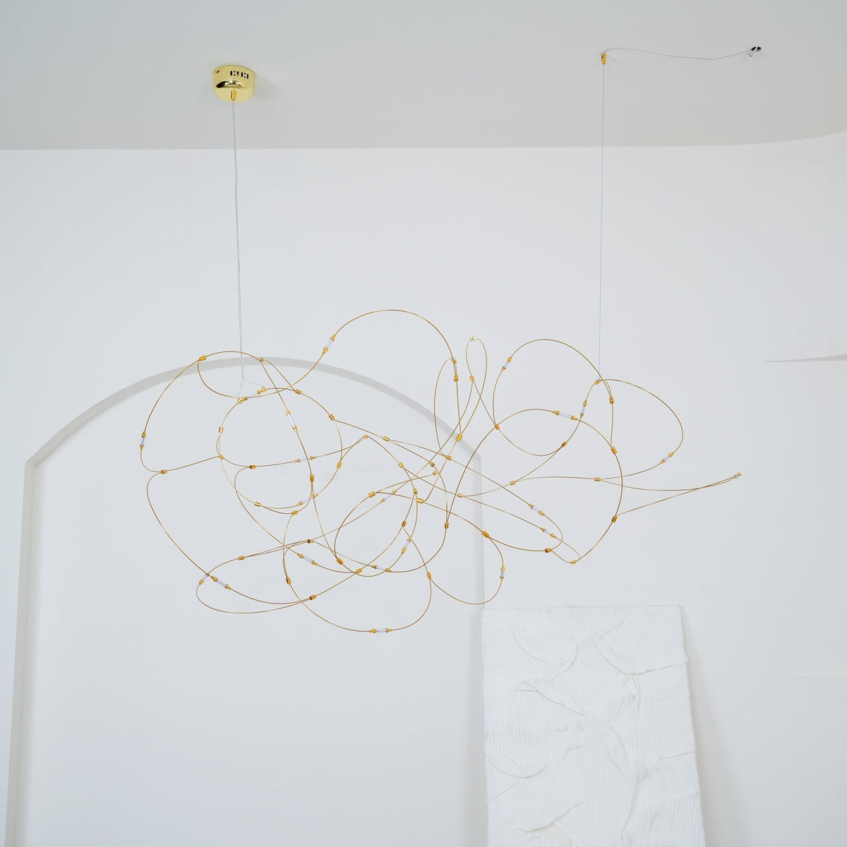 Loweniel Polycarbonate Pendant Light-Moonnatur