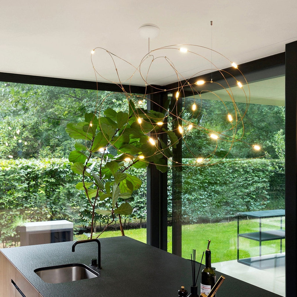 Loweniel Polycarbonate Pendant Light-Moonnatur