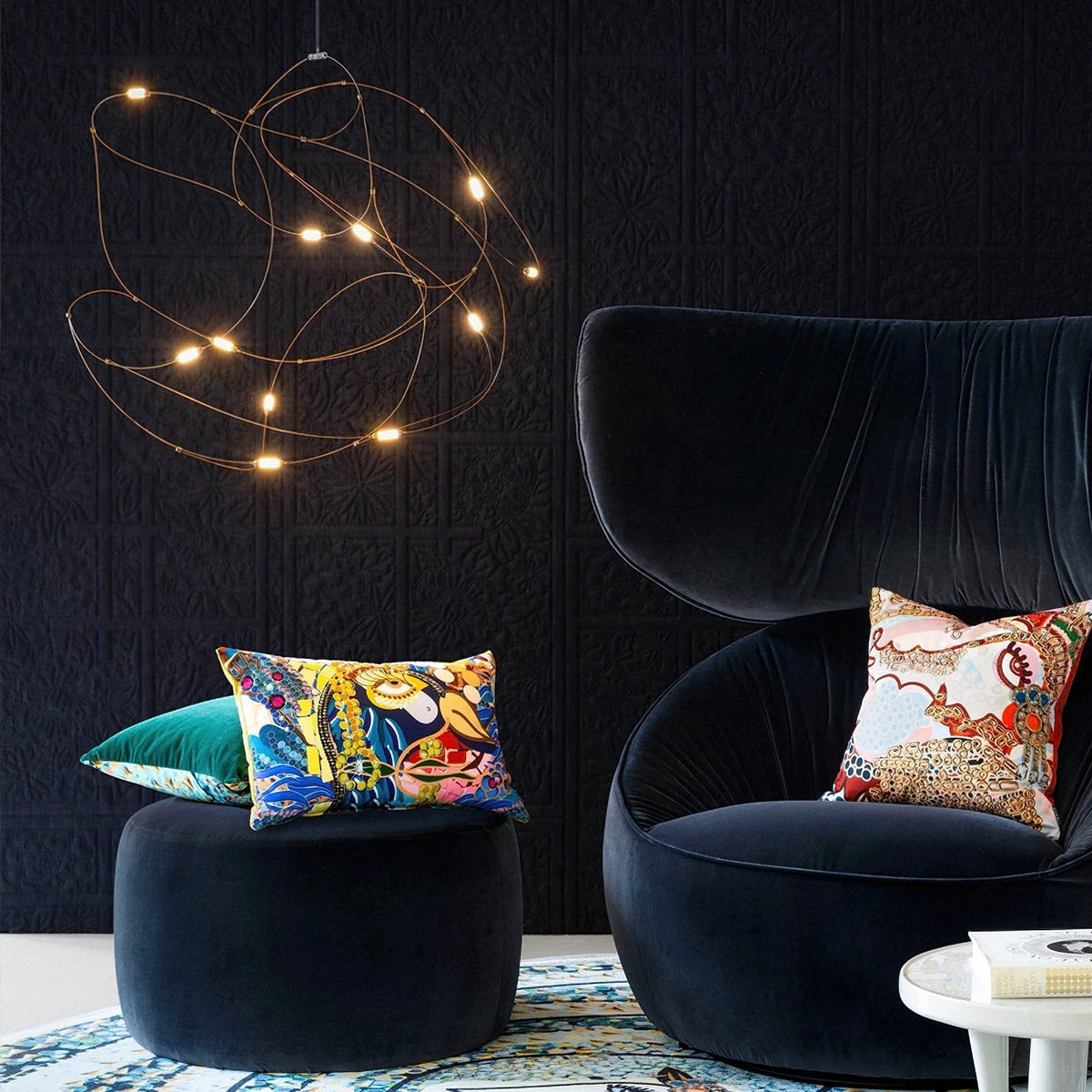 Loweniel Polycarbonate Pendant Light-Moonnatur