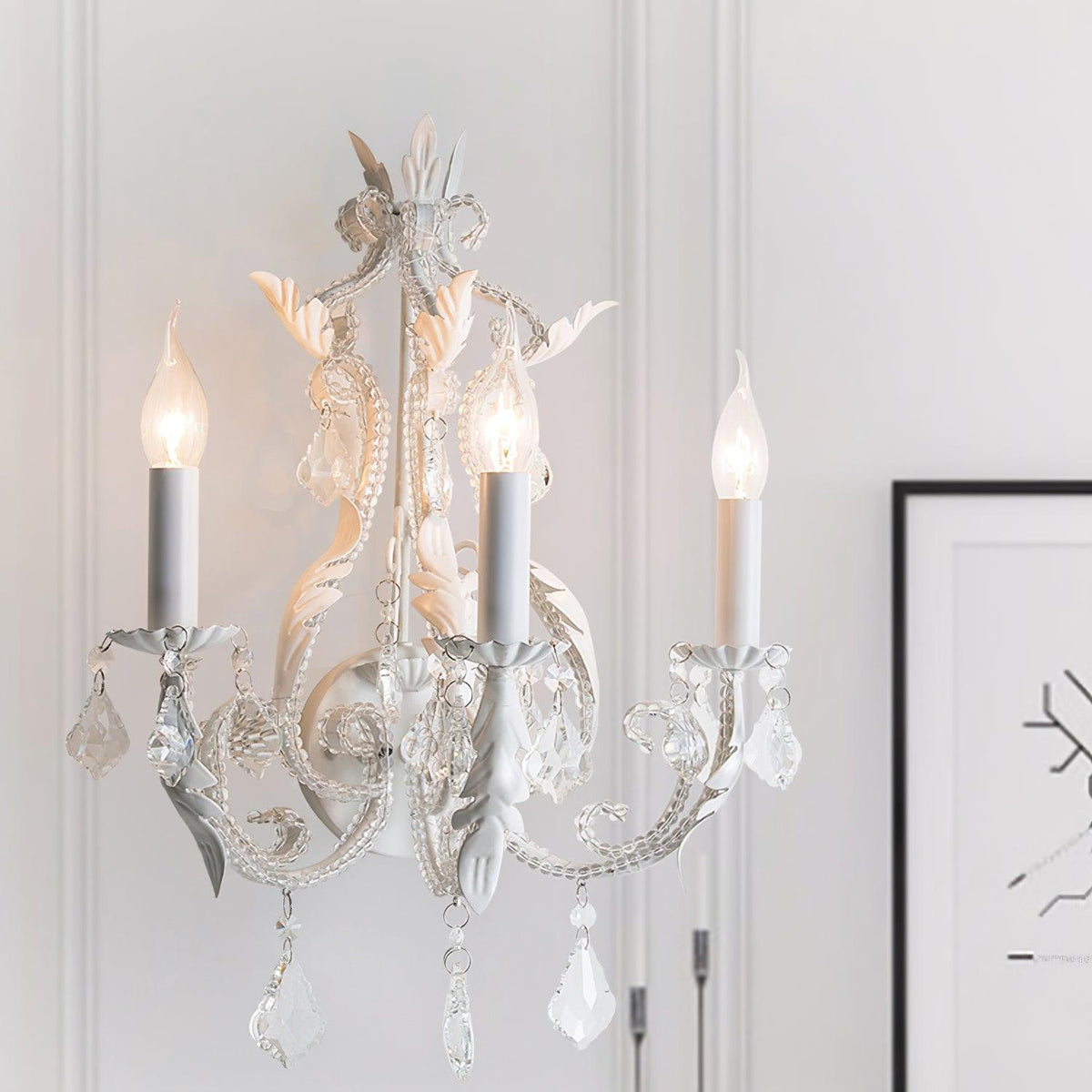 Veldenera Crystal Wall Light-Moonnatur
