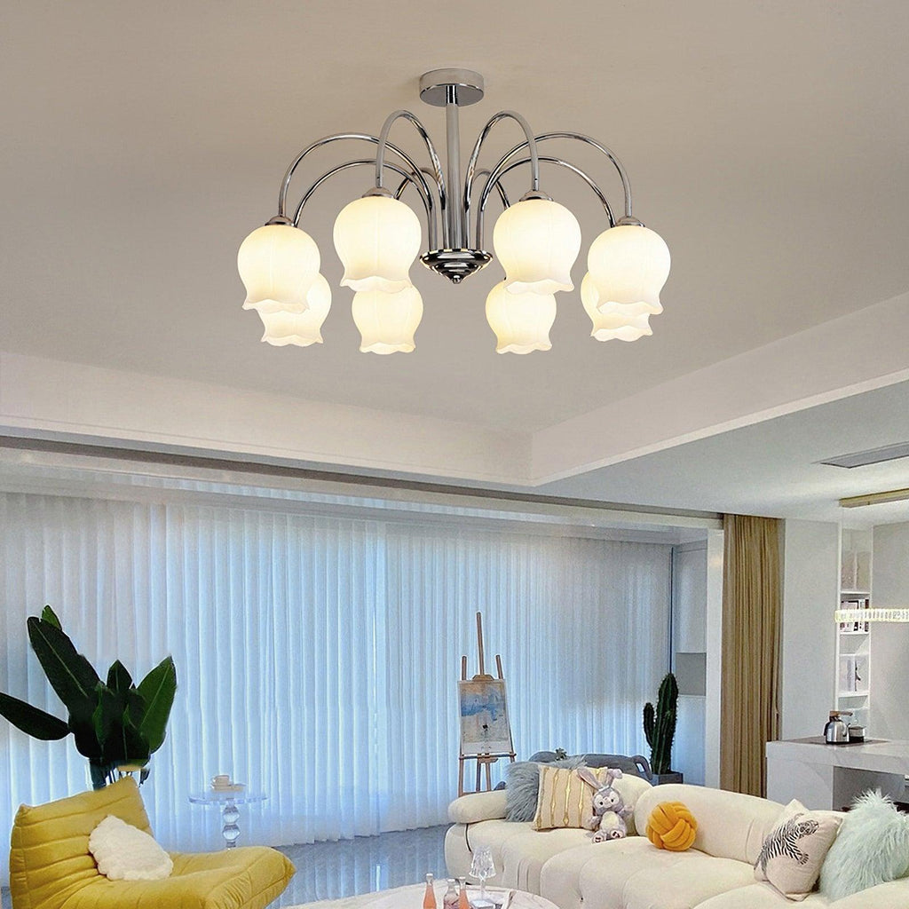 Ardenwyn Glass Chandelier-Moonnatur