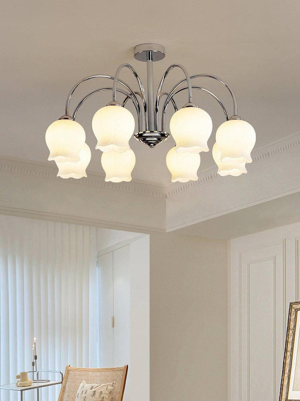 Ardenwyn Glass Chandelier-Moonnatur