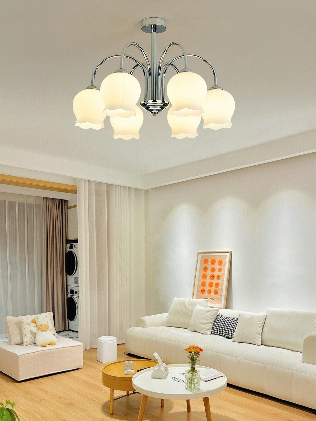 Ardenwyn Glass Chandelier-Moonnatur