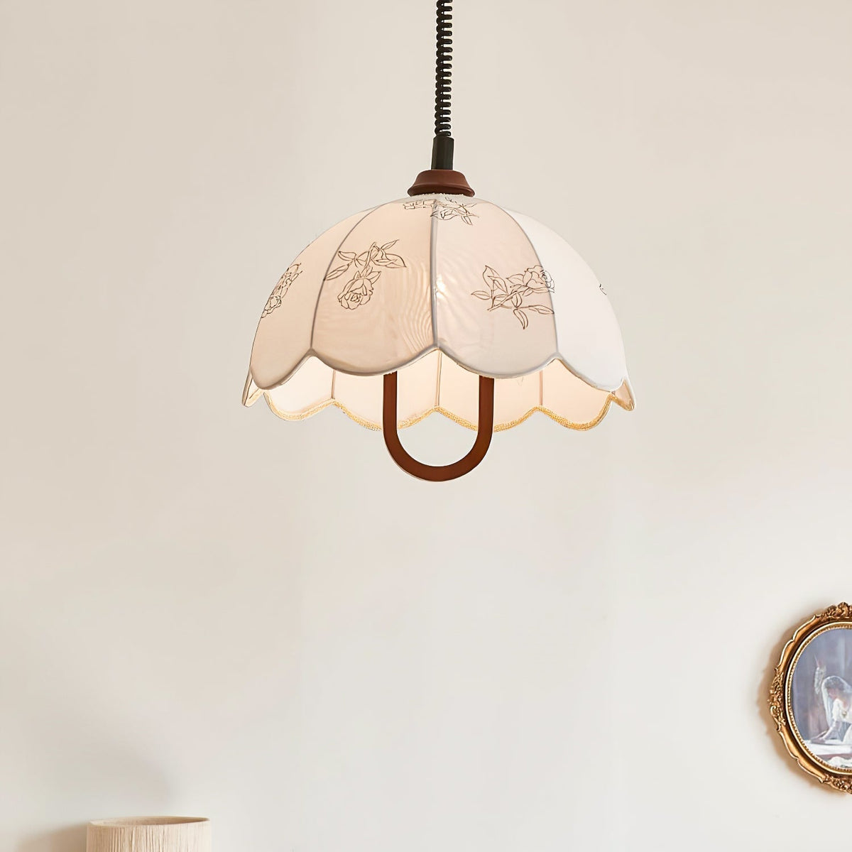 Talenia Fabric Pendant Light-Moonnatur