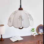 Talenia Fabric Pendant Light-Moonnatur
