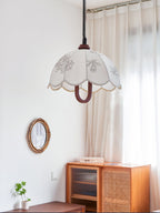 Talenia Fabric Pendant Light-Moonnatur