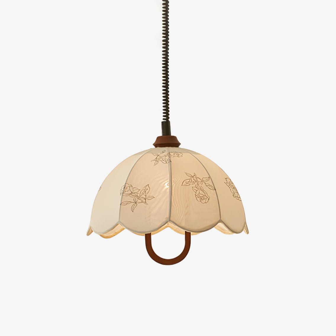 Talenia Fabric Pendant Light-Moonnatur
