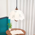 Talenia Fabric Pendant Light-Moonnatur