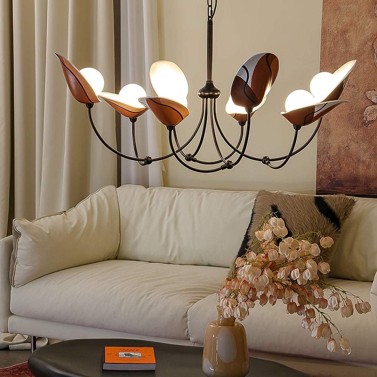 Inverelyn Metal Chandelier-Moonnatur