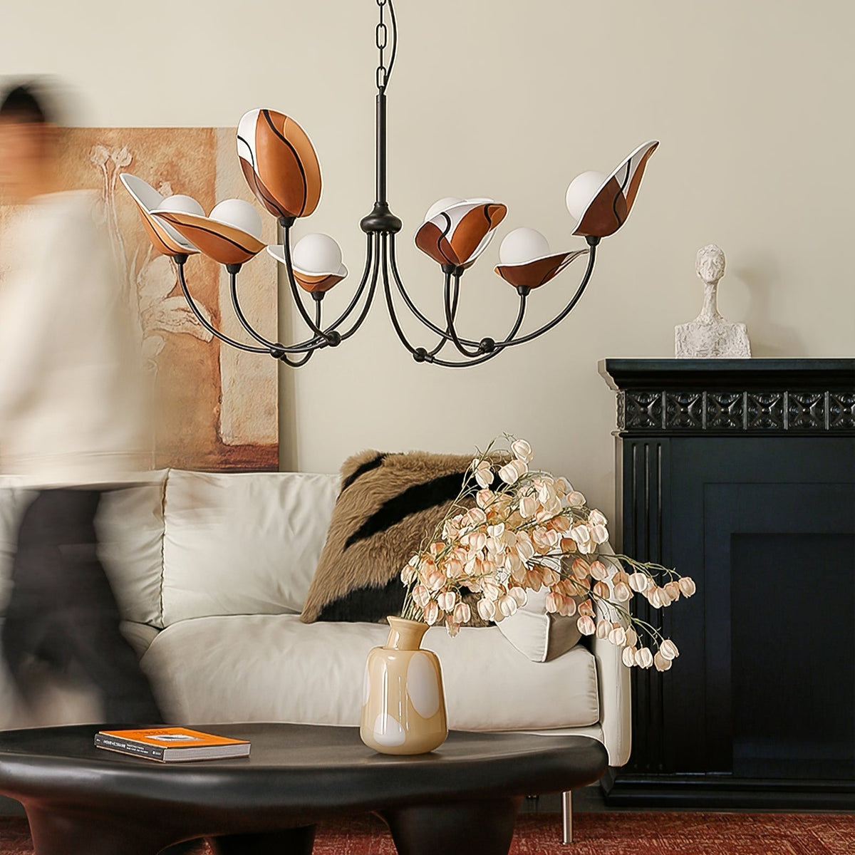 Inverelyn Metal Chandelier-Moonnatur