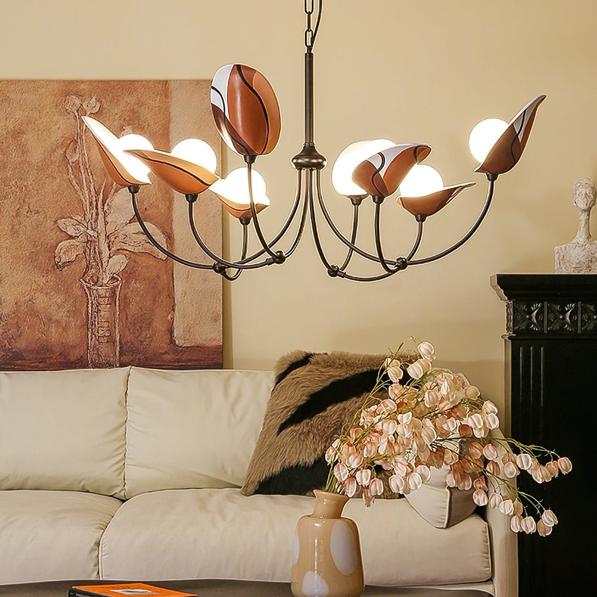 Inverelyn Metal Chandelier-Moonnatur