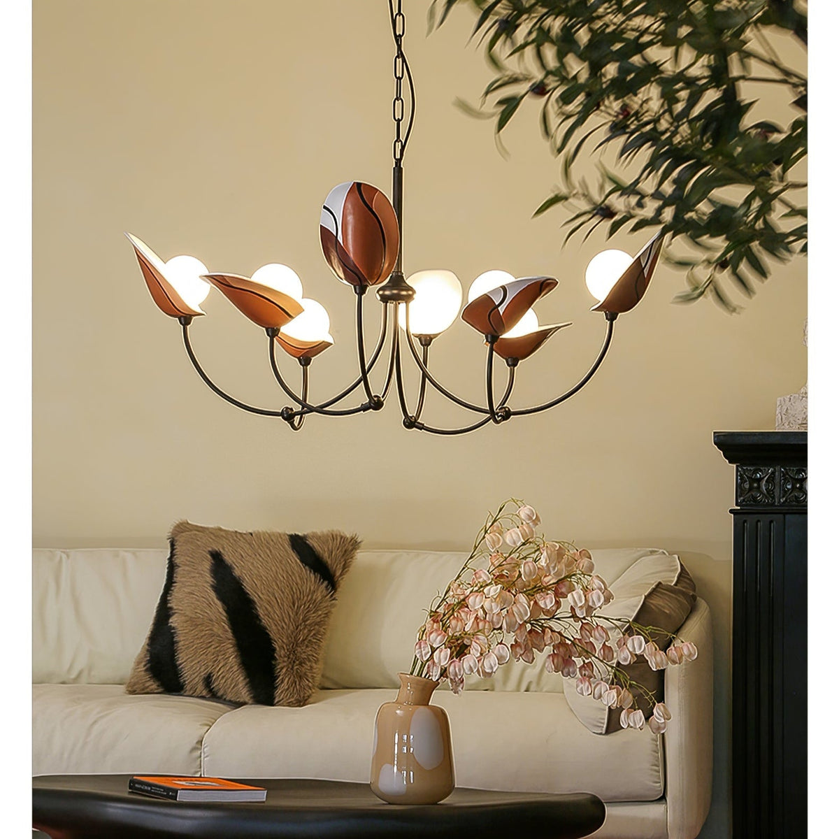 Inverelyn Metal Chandelier-Moonnatur