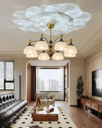 Garrowenna Wood Chandelier-Moonnatur