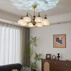 Garrowenna Wood Chandelier-Moonnatur